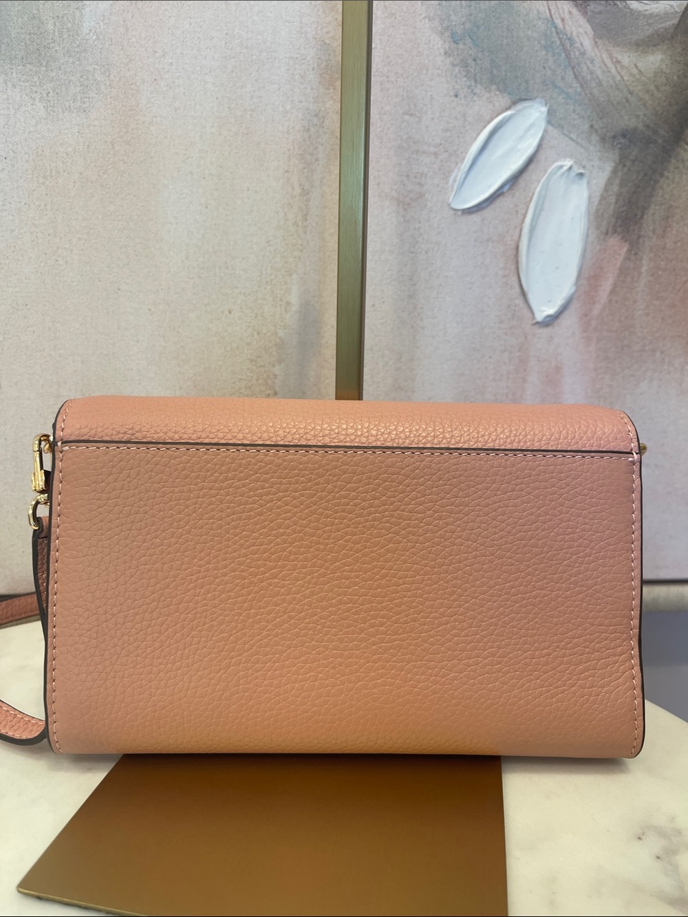 NWT Tory Burch Thea Flat Wallet Crossbody in Pink - Picture 4 of 6